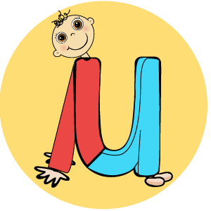 U
